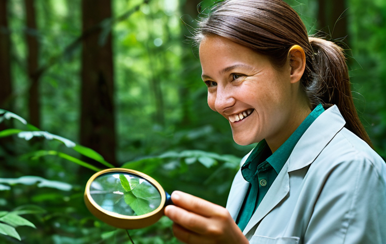 곤충 성장 단계 - Larval Stage & Garden Ecosystem**

"A wide shot professional photograph depicting a cabbage white ca...
